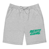 Green Wavy Reign Gang Shorts