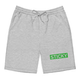 Green Block Sticky Shorts