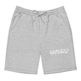 White Graffiti Sticky Shorts