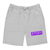 Purple Block Slime Sticky Shorts