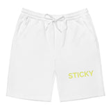 Yellow Basic Sticky Shorts