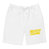 Yellow Wavy Reign Gang Shorts