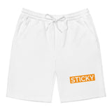 Orange Block Sticky Shorts