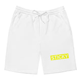Yellow Block Sticky Shorts