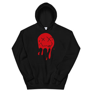 Red Sticky Face Hoodie