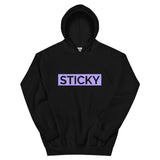 Purple Block Sticky Hoodie