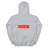 Red Sticky Face Hoodie