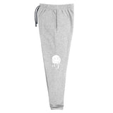 White Sticky Face Joggers