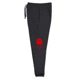 Red Sticky Face Joggers