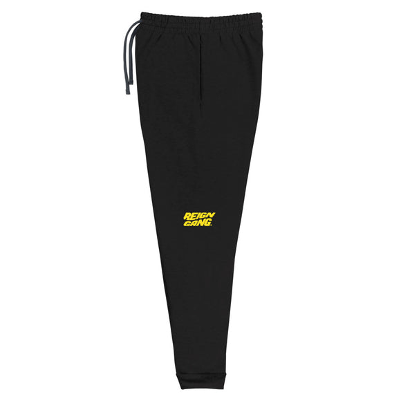Yellow Wavy Reign Gang Joggers