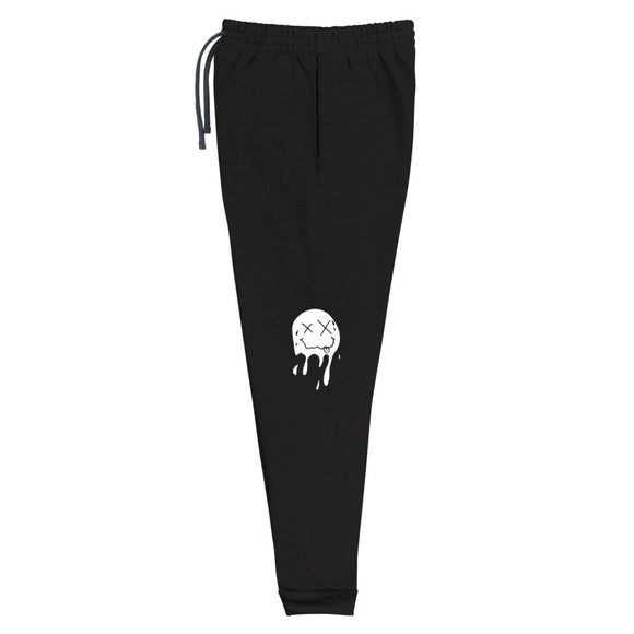 White Sticky Face Joggers