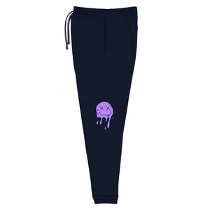 Purple Sticky Face Joggers